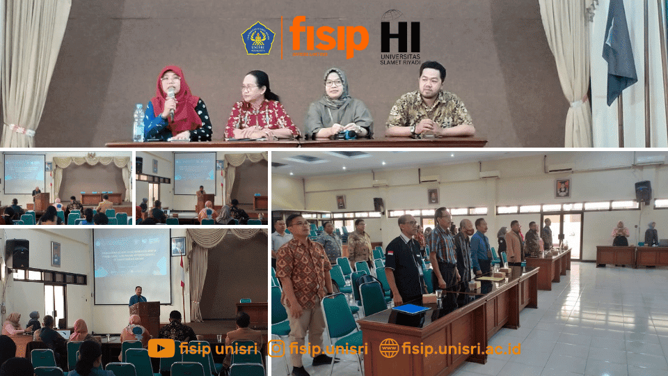 Prodi HI UNISRI Menggelar Sosialisasi Kurikulum MBKM sebagai Rangkaian Program Hibah Akselerasi Kurikulum Pendidikan Tinggi