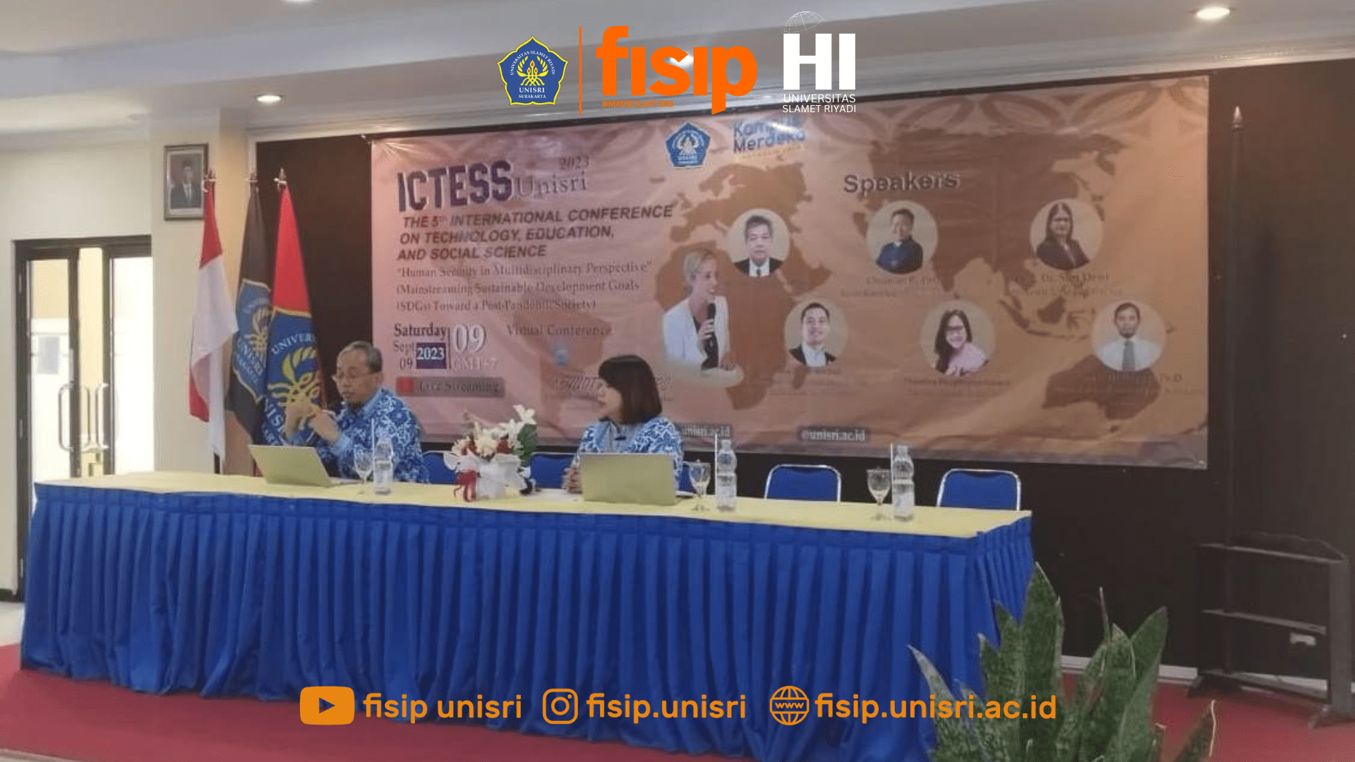 Prodi HI Unisri Berperan Mendukung Seminar Internasional “ICTESS”
