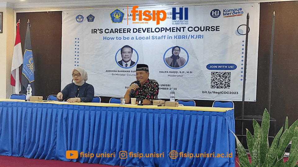 Selenggarakan IR’s Career Development Course: Upaya Lab HI Unisri Mencapai Profil Lulusan yang Kompetitif di Kementerian