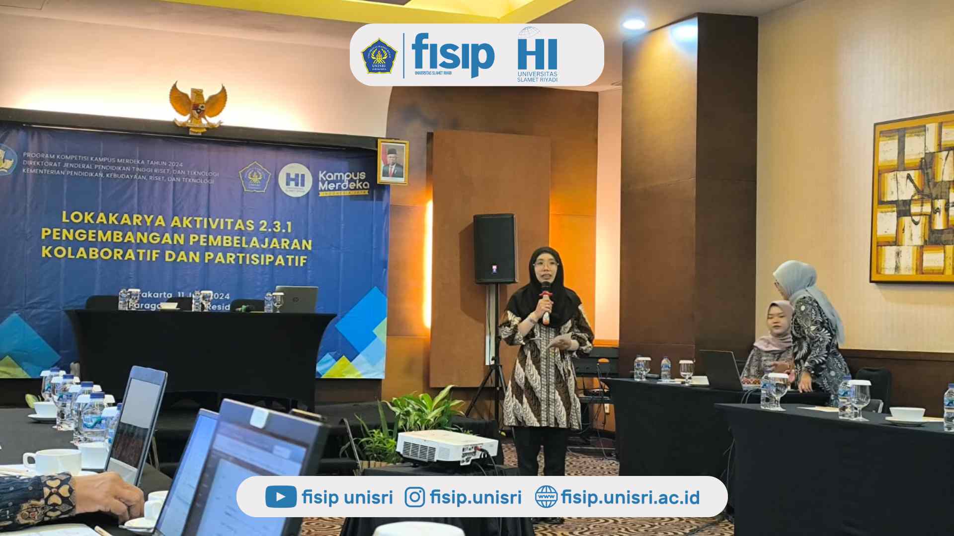 Lokakarya Pengembangan Pembelajaran Kolaboratif dan Partisipatif Mengawali Agenda Perdana Hibah PKKM HI 2024