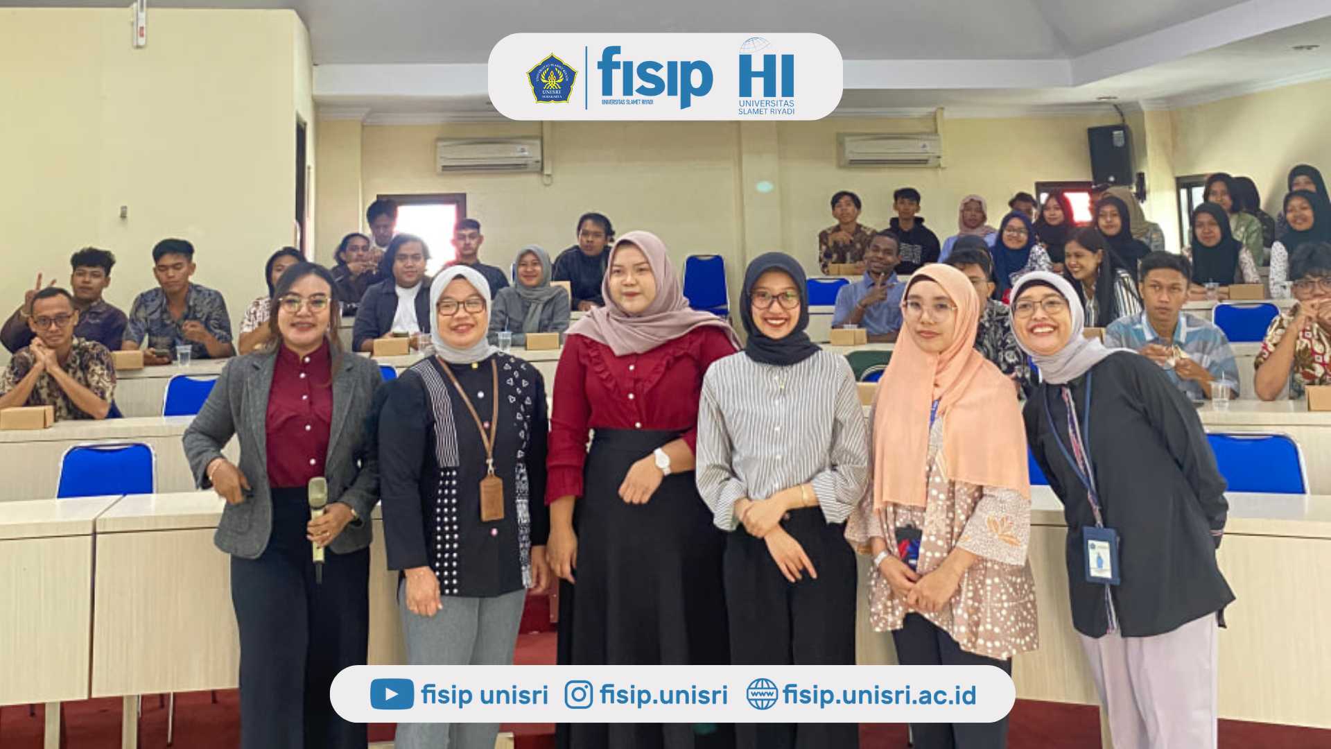 PT Indonesia Indicator Berbagi Ilmu untuk Mahasiswa HI UNISRI dalam Rangka Praktisi Mengajar