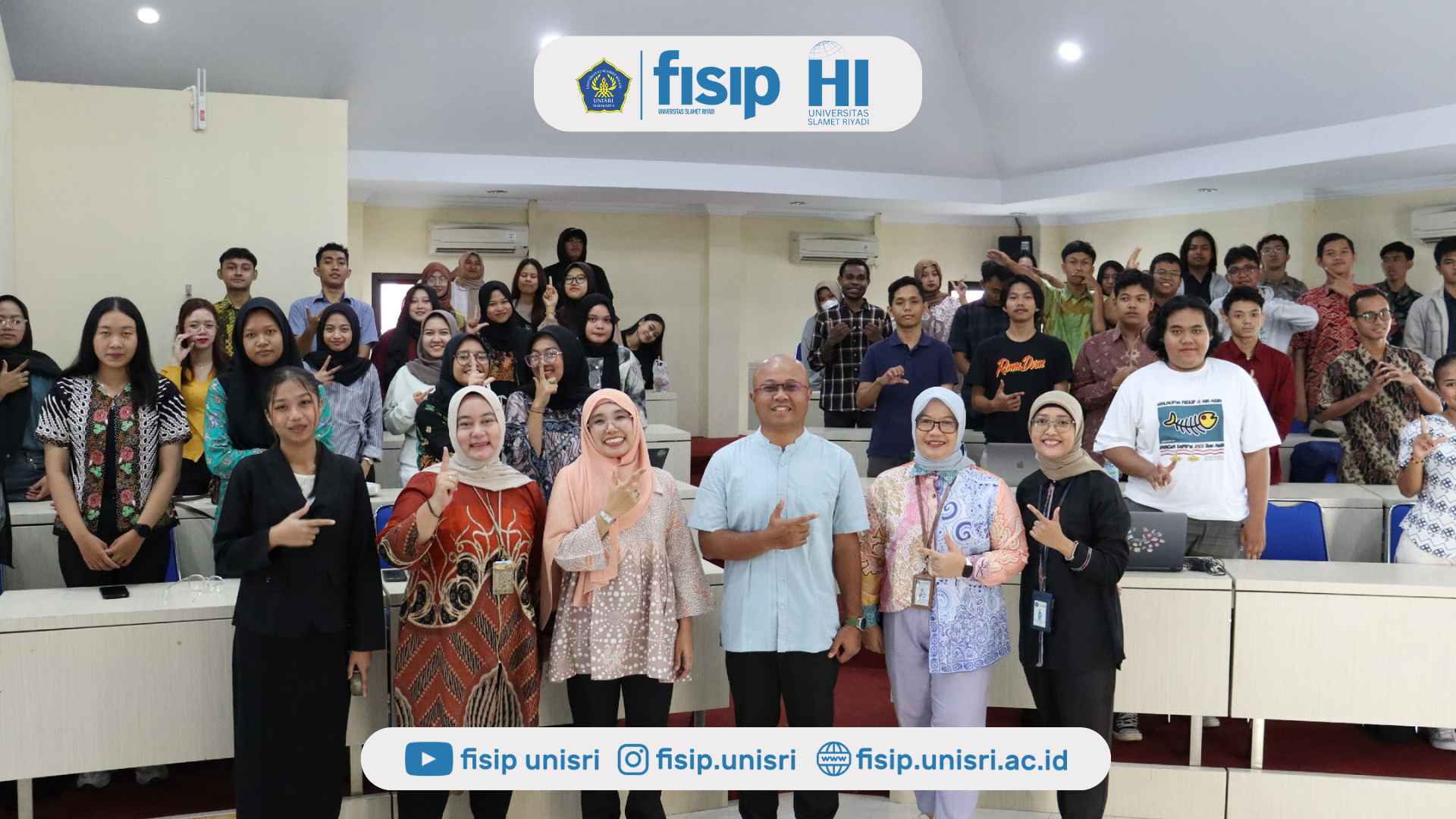 Program Studi Ilmu Hubungan Internasional Sukses Gelar Praktisi Mengajar Bertema Lobi dan Negosiasi Indonesia bagi Pekerja Migran