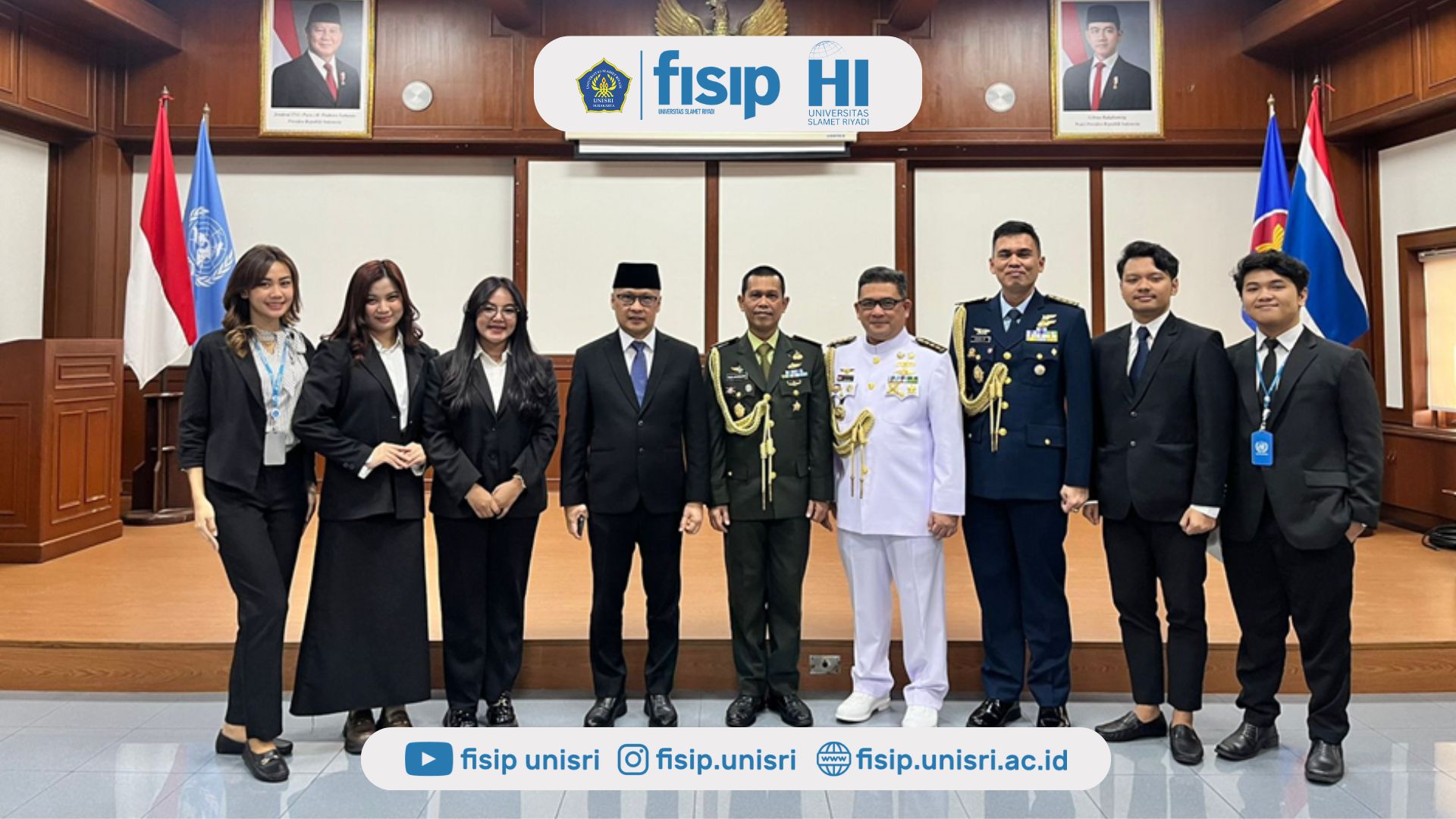 Akhirnya, 5 Mahasiswa HI UNISRI Sukses Merampungkan Magang di KBRI Bangkok dan Riyadh