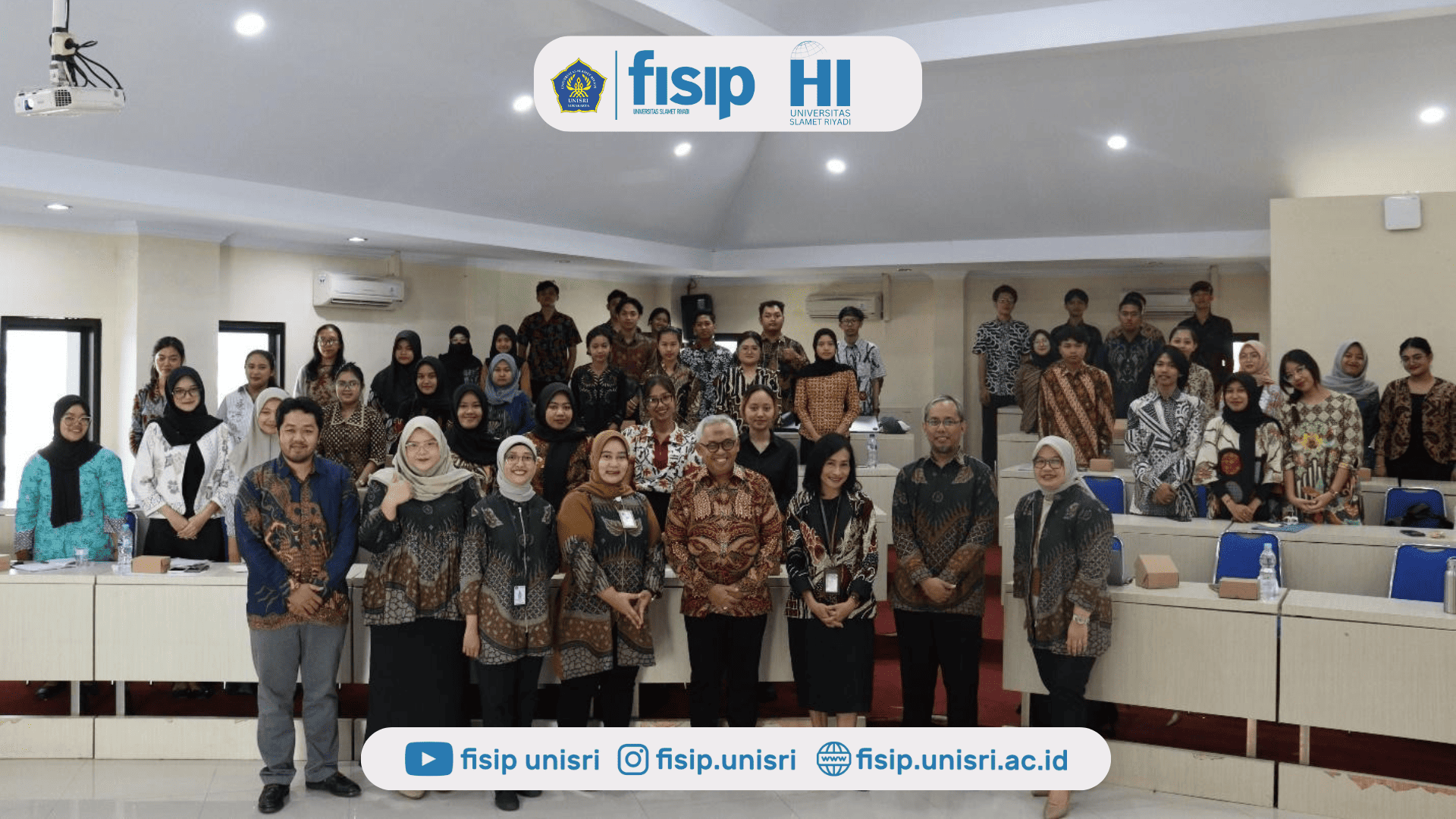 Prodi Hubungan Internasional UNISRI Bahas Tantangan Energi dan Ketimpangan Global dalam Kuliah Umum Diplomatic Course 2025