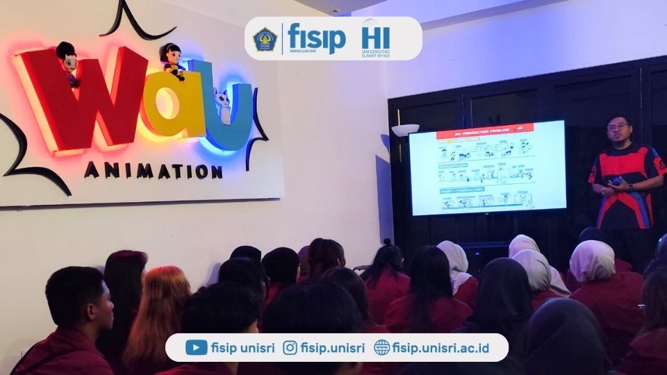 Mahasiswa HI UNISRI Pelajari Industri Kreatif Digital Malaysia Melalui Kunjungan ke WAU Animation Studios