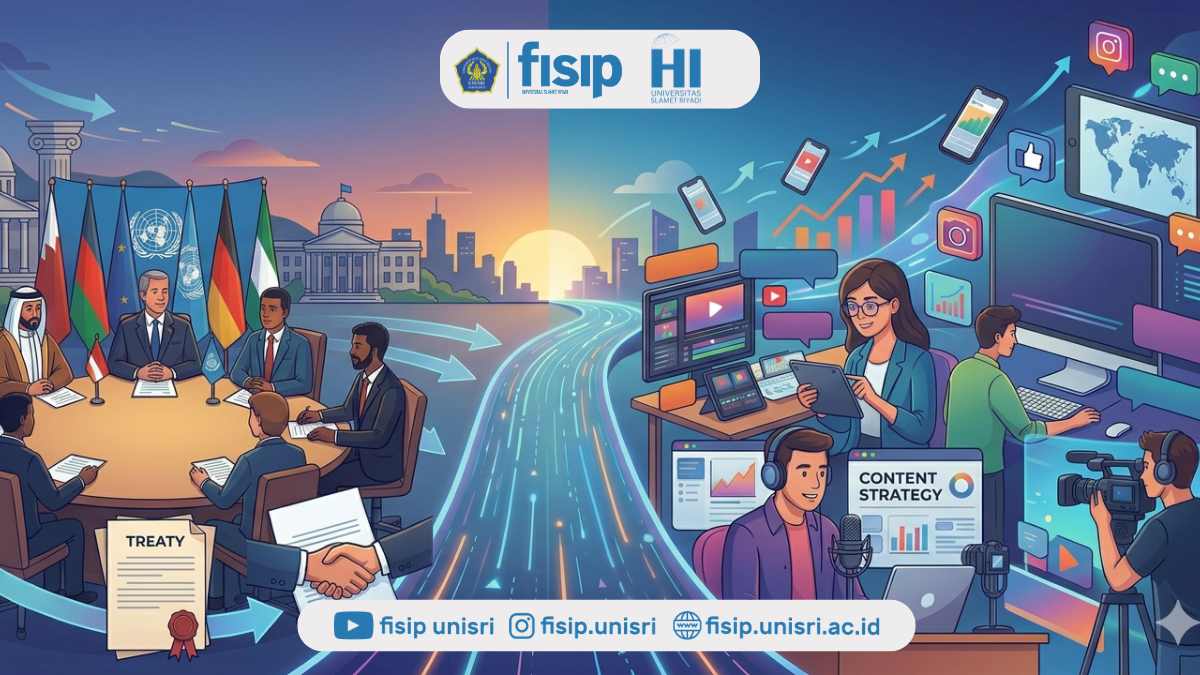 Dari Diplomasi ke Konten Digital: Peran Ilmu Hubungan Internasional di Era Industri Kreatif