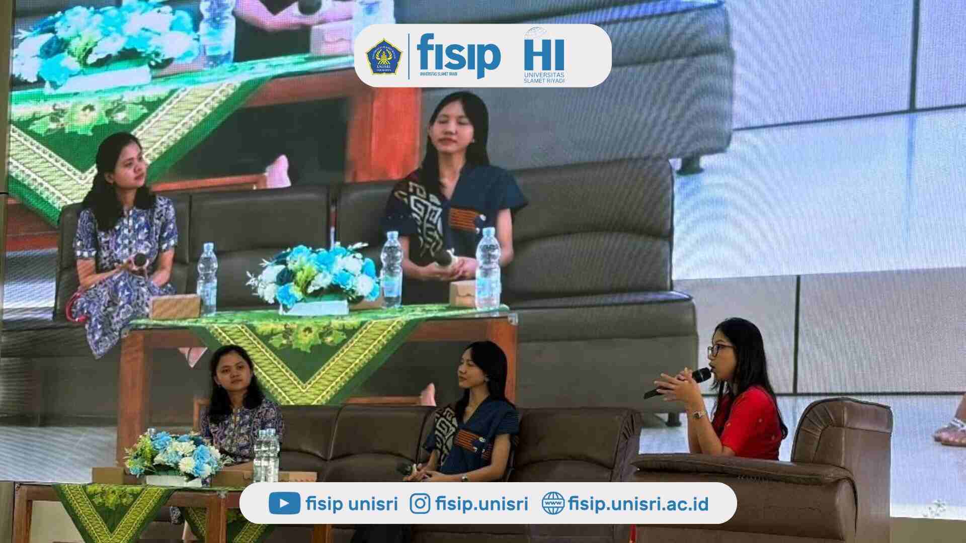 Antusias! Ratusan Peserta Serbu Diskusi Karier Global Prodi HI UNISRI