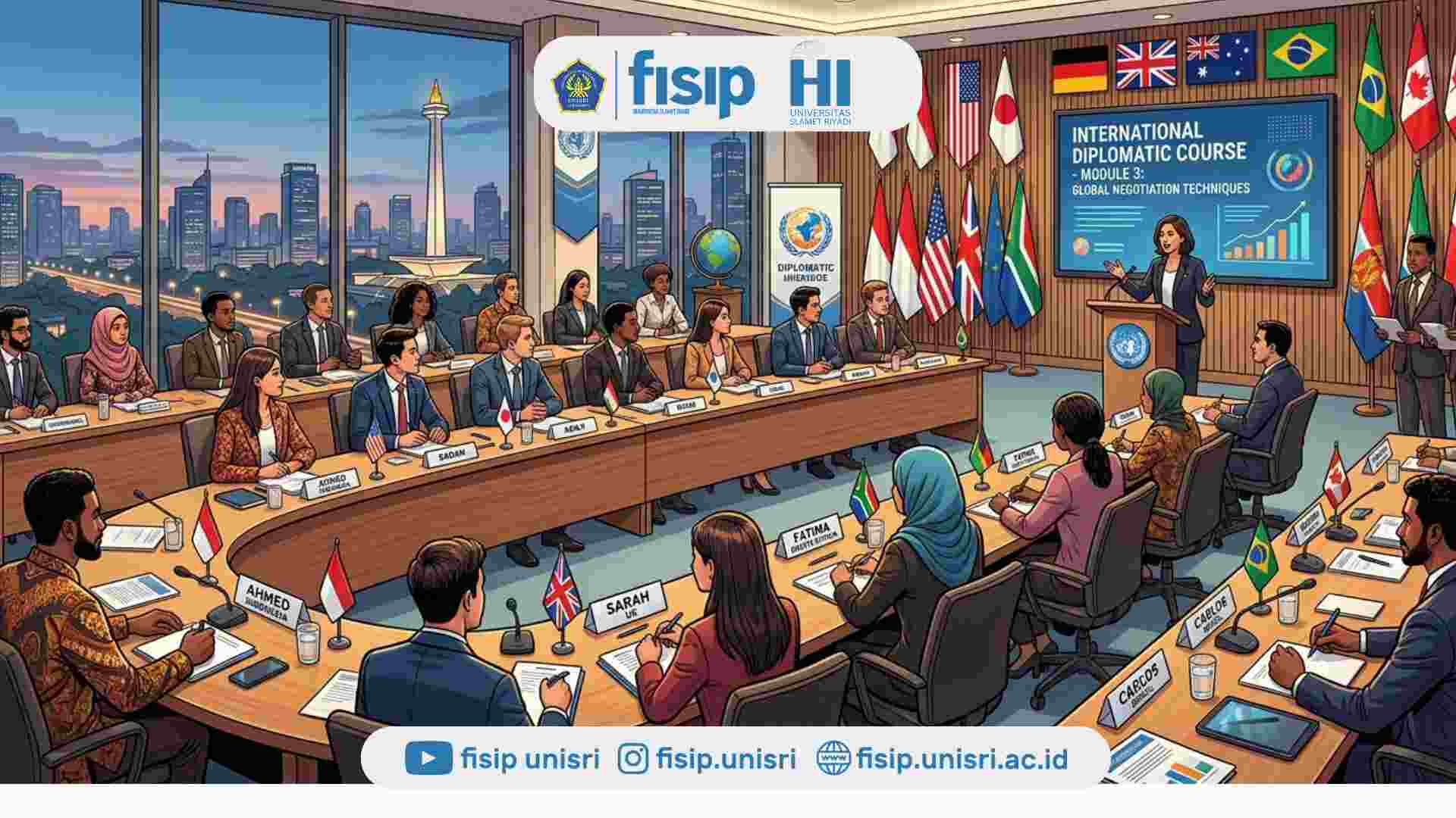 UDC: Program Unggulan Laboratorium HI UNISRI yang Membentuk Calon Diplomat Masa Depan